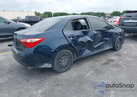 2018 Toyota Corolla Le from USA, damaged, VIN 5YFBURHE8JP773856